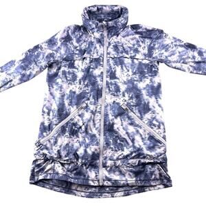 LULULEMON Miss Misty Packable Rain Jacket Sea Side Silver Fox‎ Size 6 Pack it up
